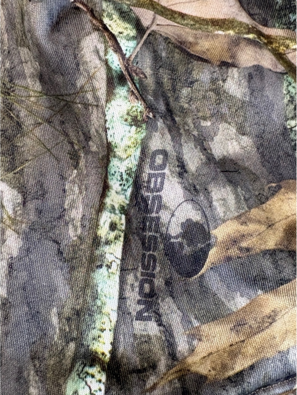 NWTF Mossy Oak Obsession Camo 1/4 Zip Pullover XXL Hunting Performance - Picture 4 of 6
